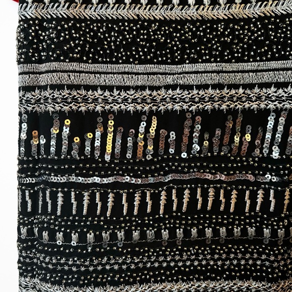 Torrid Beaded Sequin Front Mini Skirt - Picture 5 of 8